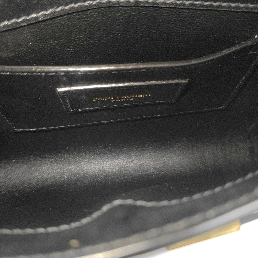 MANHATTAN Mini Calfskin Black