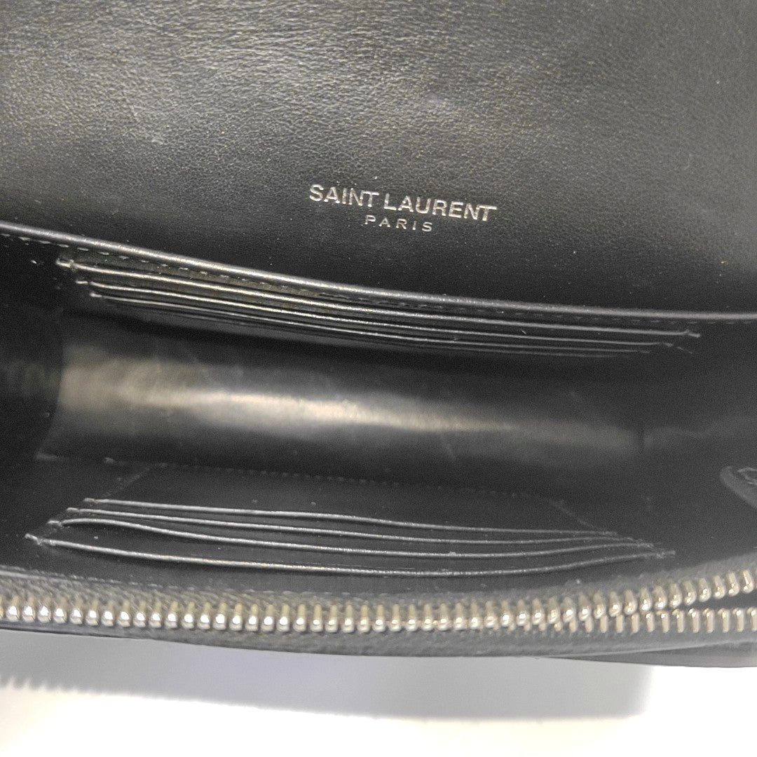 SUNSET Mini Calfskin Black