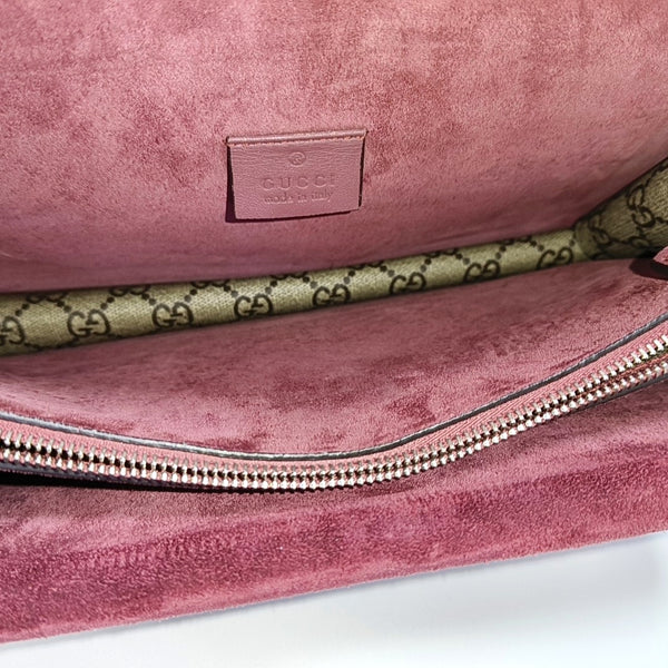 Authenticated pre-owned  Dionysus Super Mini Monogram Coated Canvas Beige - Shoulder Bag at Looply