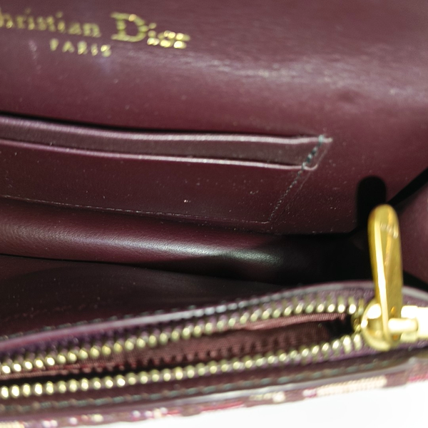 Authenticated pre-owned  Saddle Oblique Canvas Red - Belt Bag at Looply
