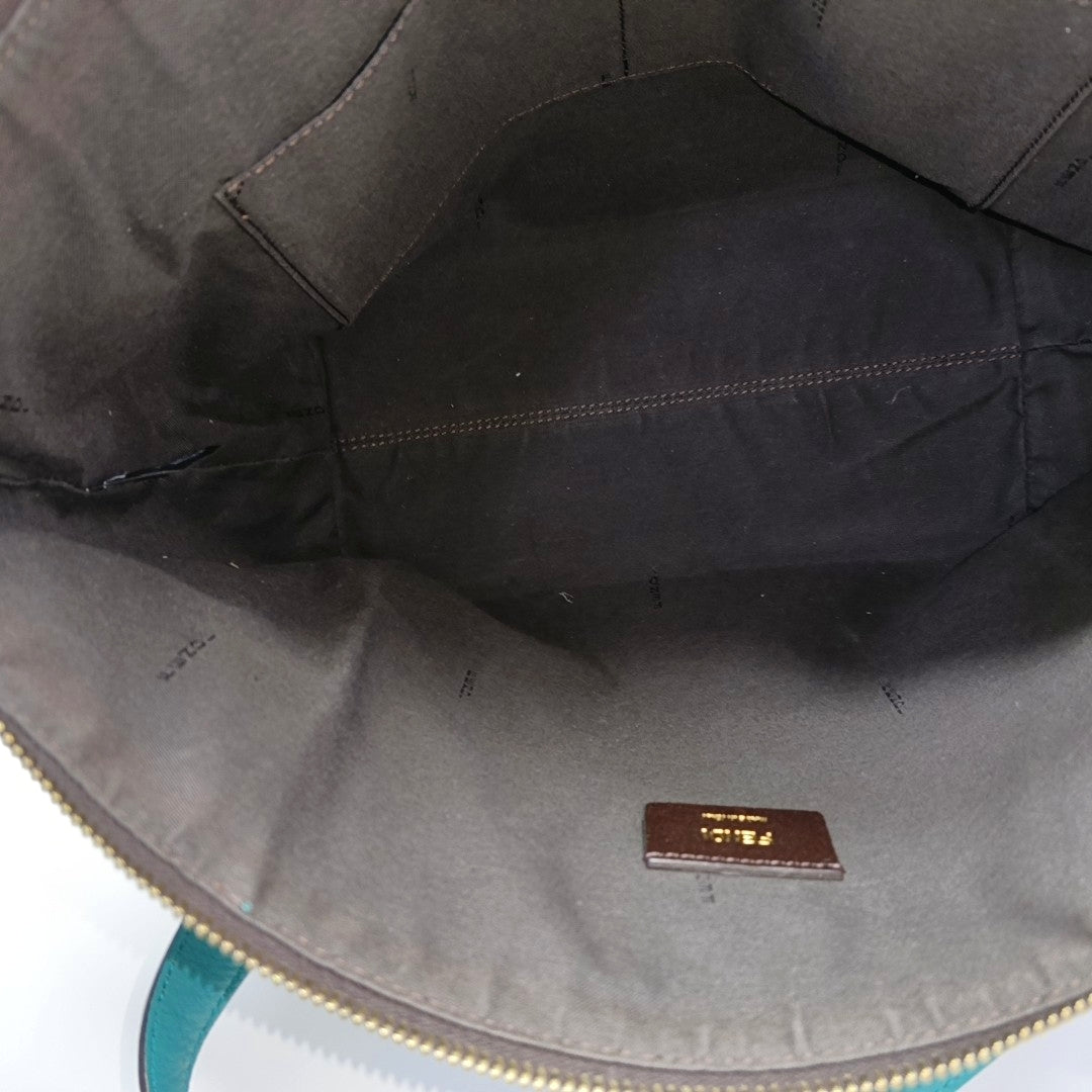 Calfskin Top Handle Bag Green
