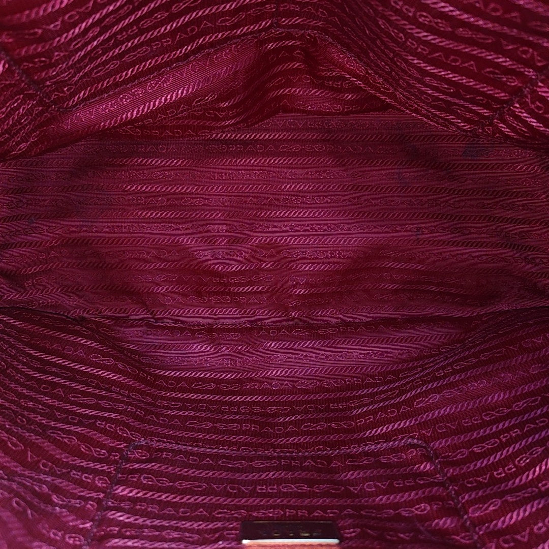 Galleria Extra Large Saffiano Calfskin Red