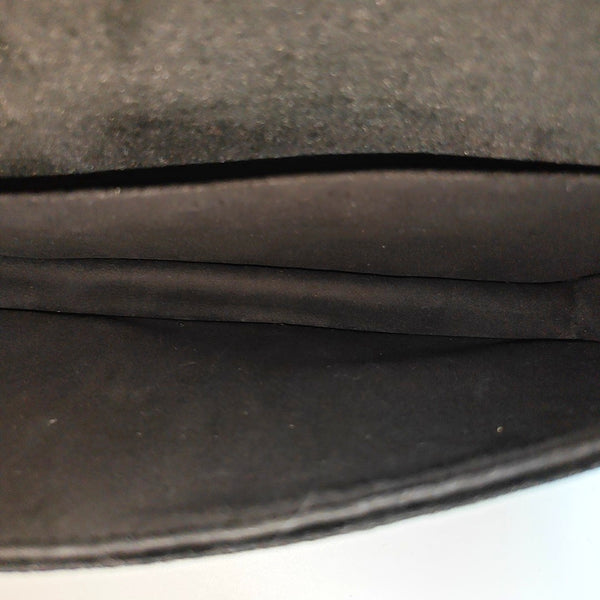 Authenticated pre-owned  Lady Dior Fabric Black - Shoulder Bag at Looply