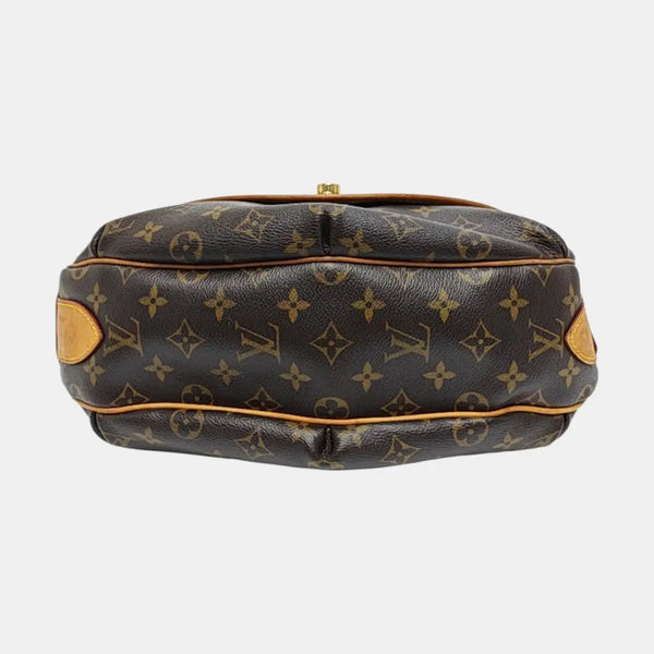 TULUM GM Monogram Coated Canvas Brown