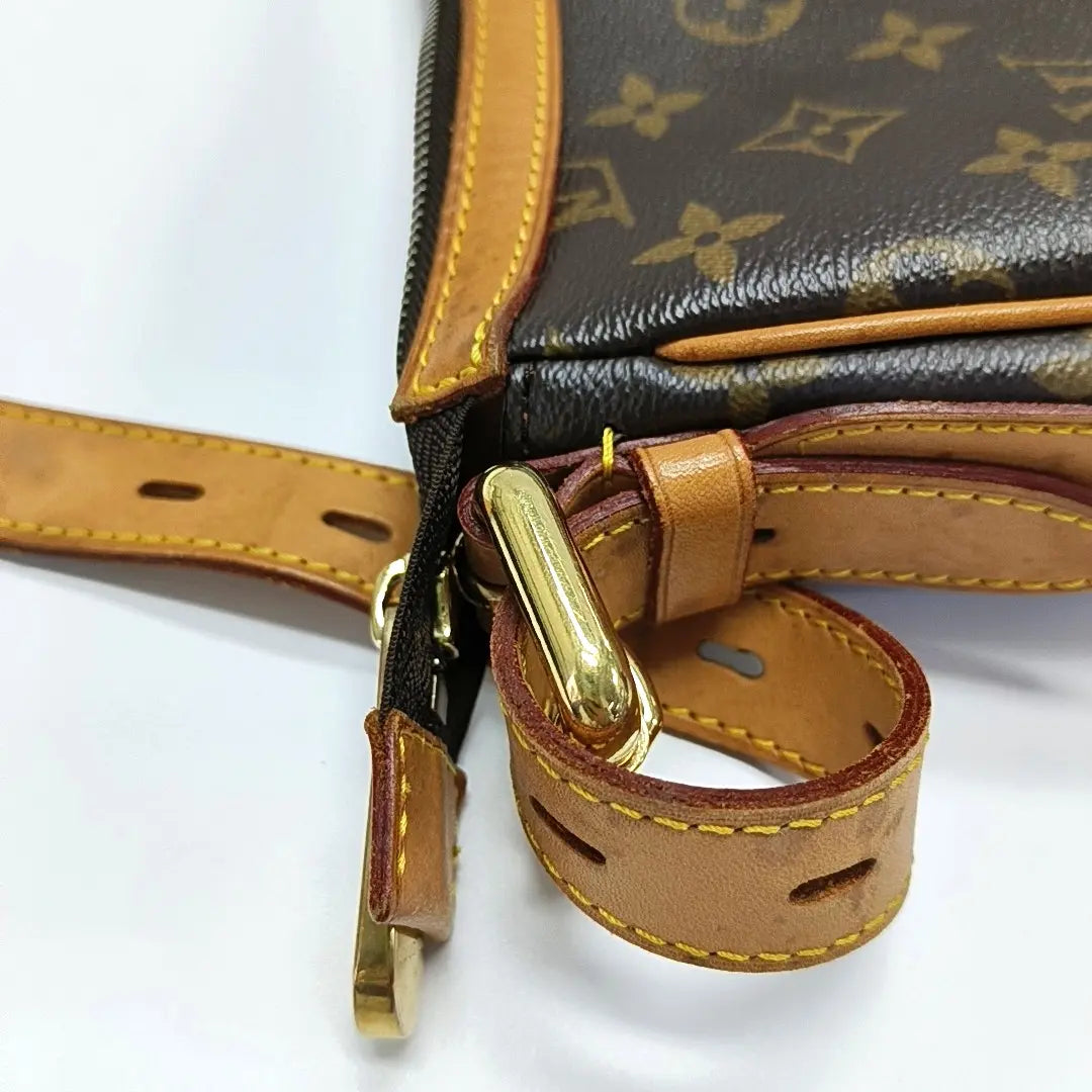 TULUM GM Monogram Coated Canvas Brown