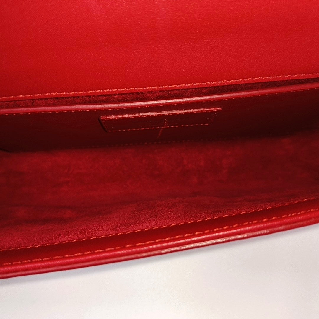 KATE Small Calfskin Red