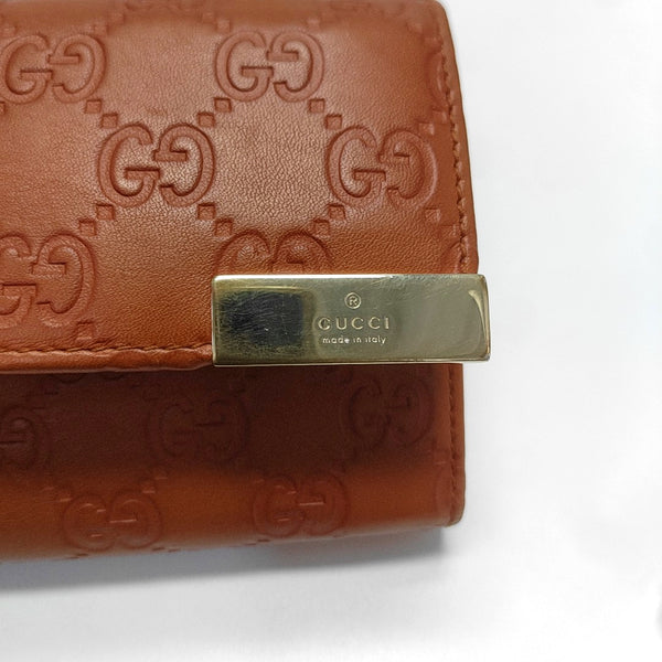Authenticated pre-owned  Microguccissima Monogram Calfskin Brown - Top Handle Bag at Looply