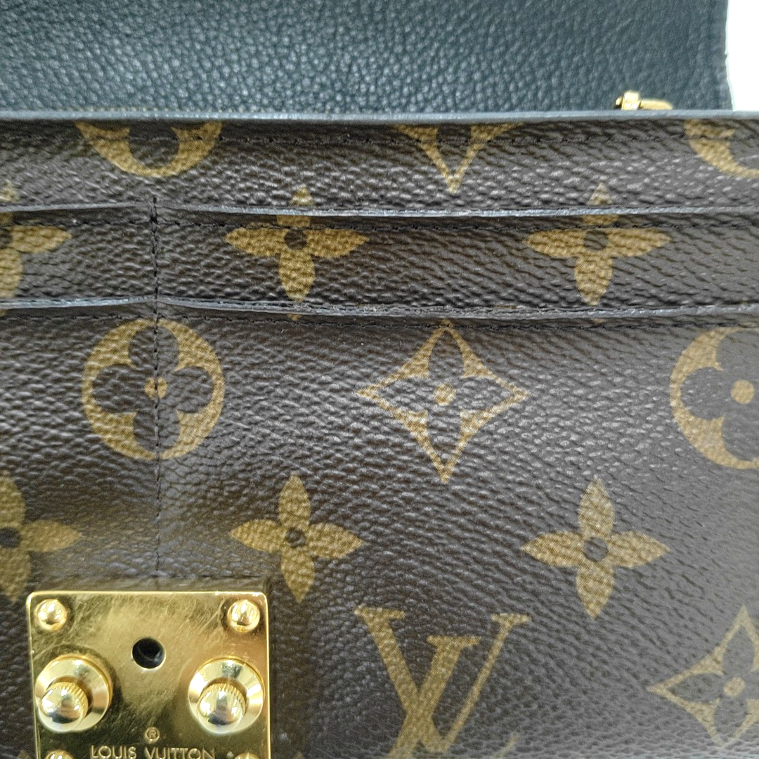 Authenticated pre-owned  Pallas Monogram Coated Canvas Brown - Handbags at Looply