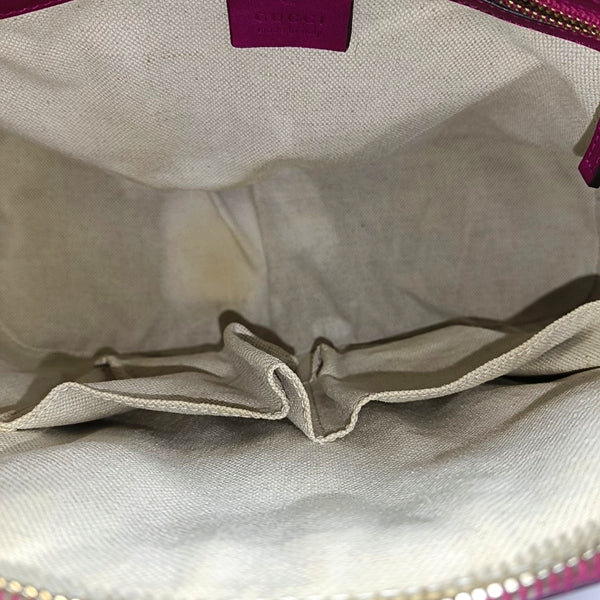 Authenticated pre-owned  Microguccissima Monogram Calfskin Pink - Top Handle Bag at Looply