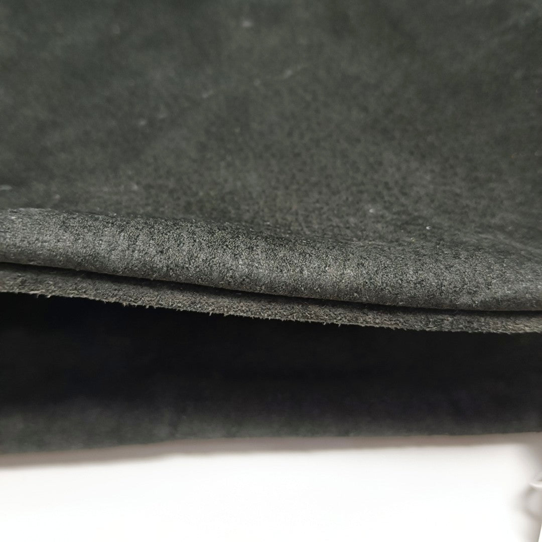 Authenticated pre-owned  Bamboo 1947 Suede Black - Top Handle Bag at Looply