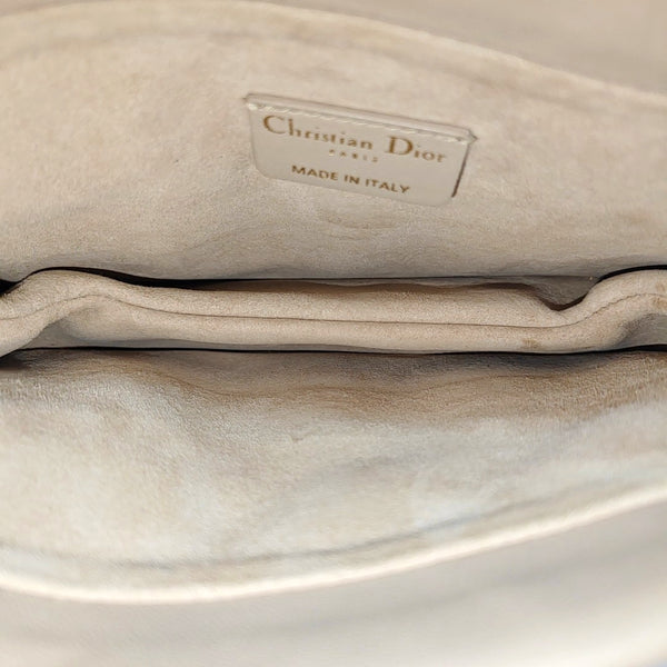 Lady Dior Milly Mini Cannage Lambskin Beige