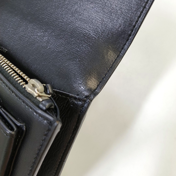 Authenticated pre-owned  Sunset Calfskin Black - Handbags at Looply