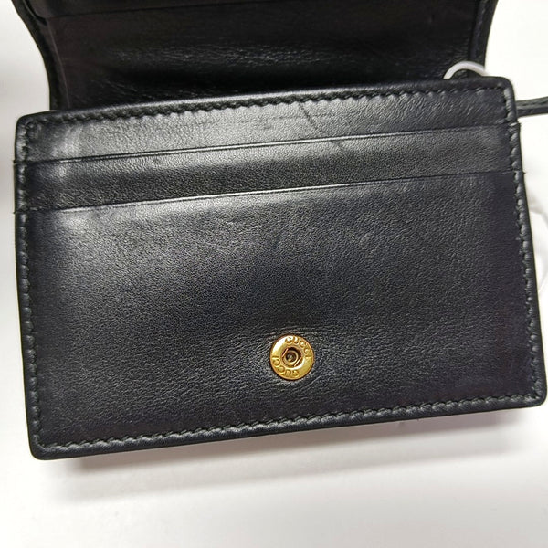 Authenticated pre-owned  GG Marmont Calfskin Black Wallet - Wallet at Looply