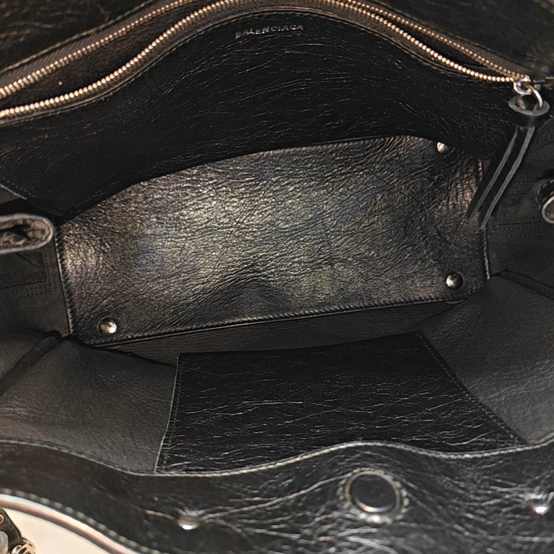 Classic City Small Lambskin Black