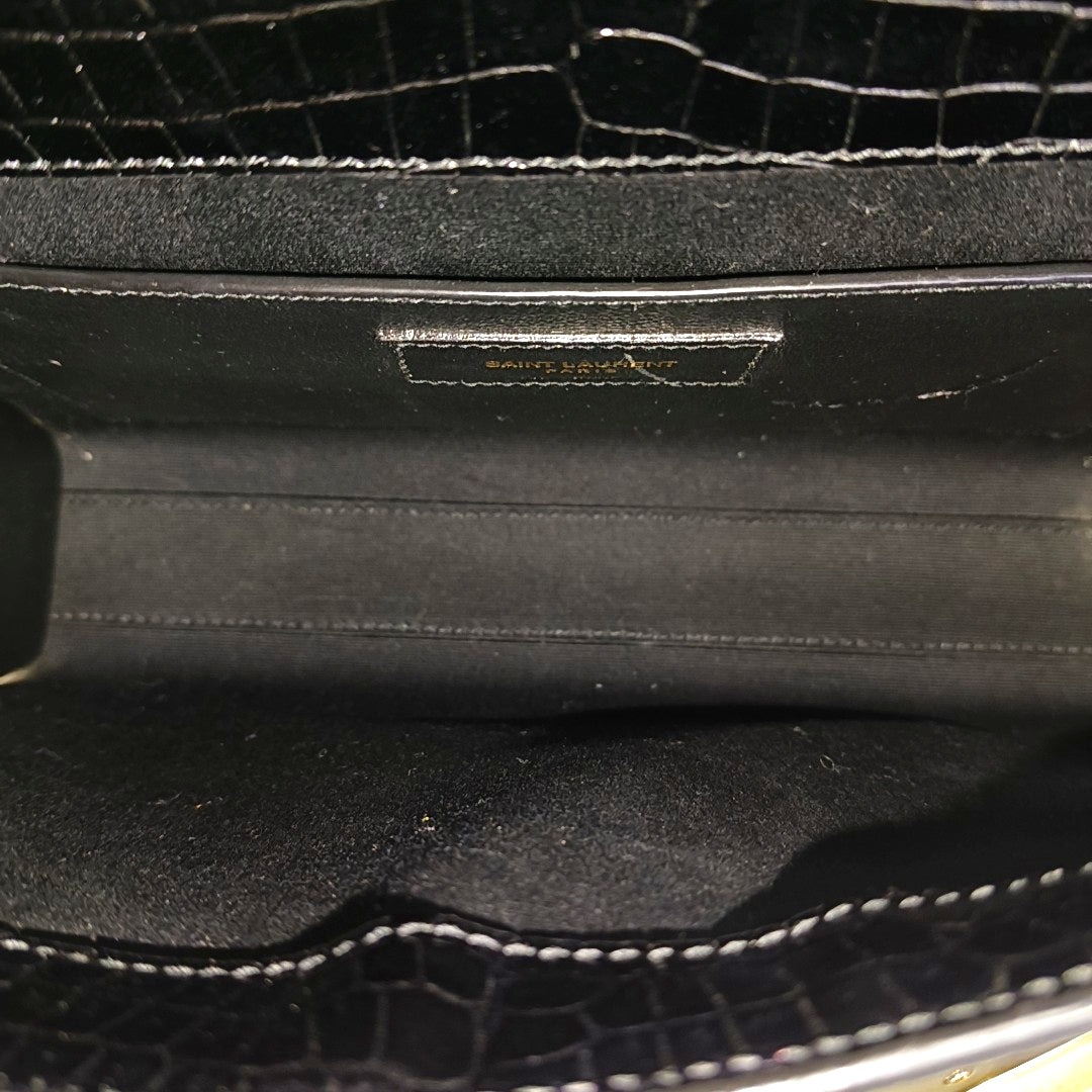 MANHATTAN Small Calfskin Black
