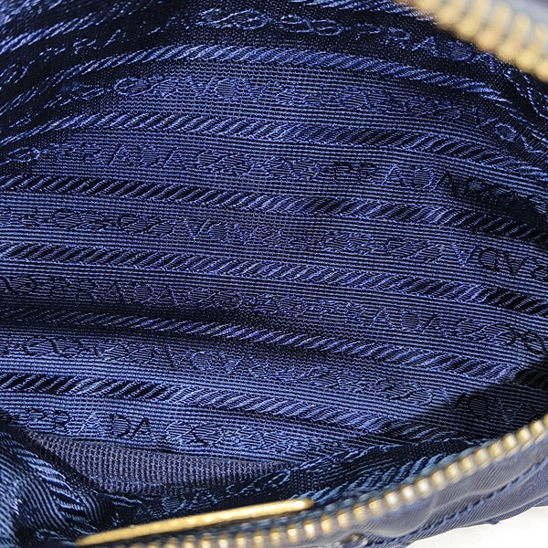 Nylon Quilted Nylon Blue