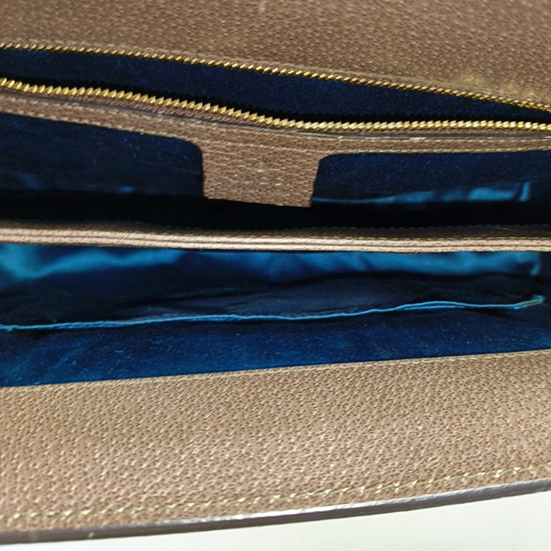 Authenticated pre-owned  Ophidia Small Monogram Coated Canvas Beige - Shoulder Bag at Looply