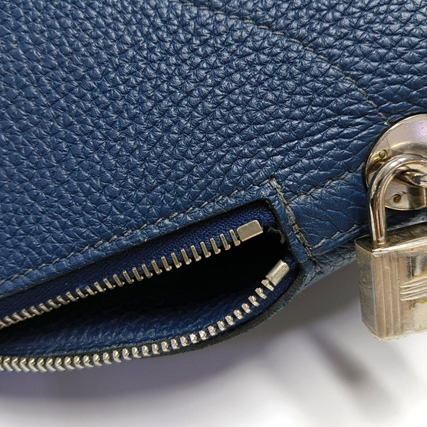 Authenticated pre-owned  Bolide 45 Togo Blue - Top Handle Bag at Looply
