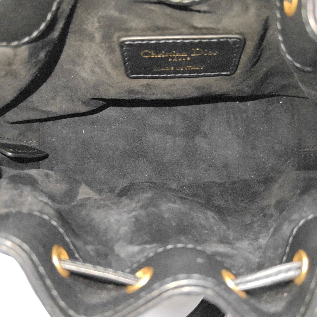 Jolie Small Cannage Lambskin Black