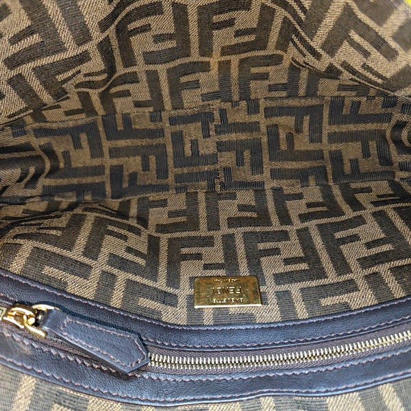 Baguette Medium Fabric Brown