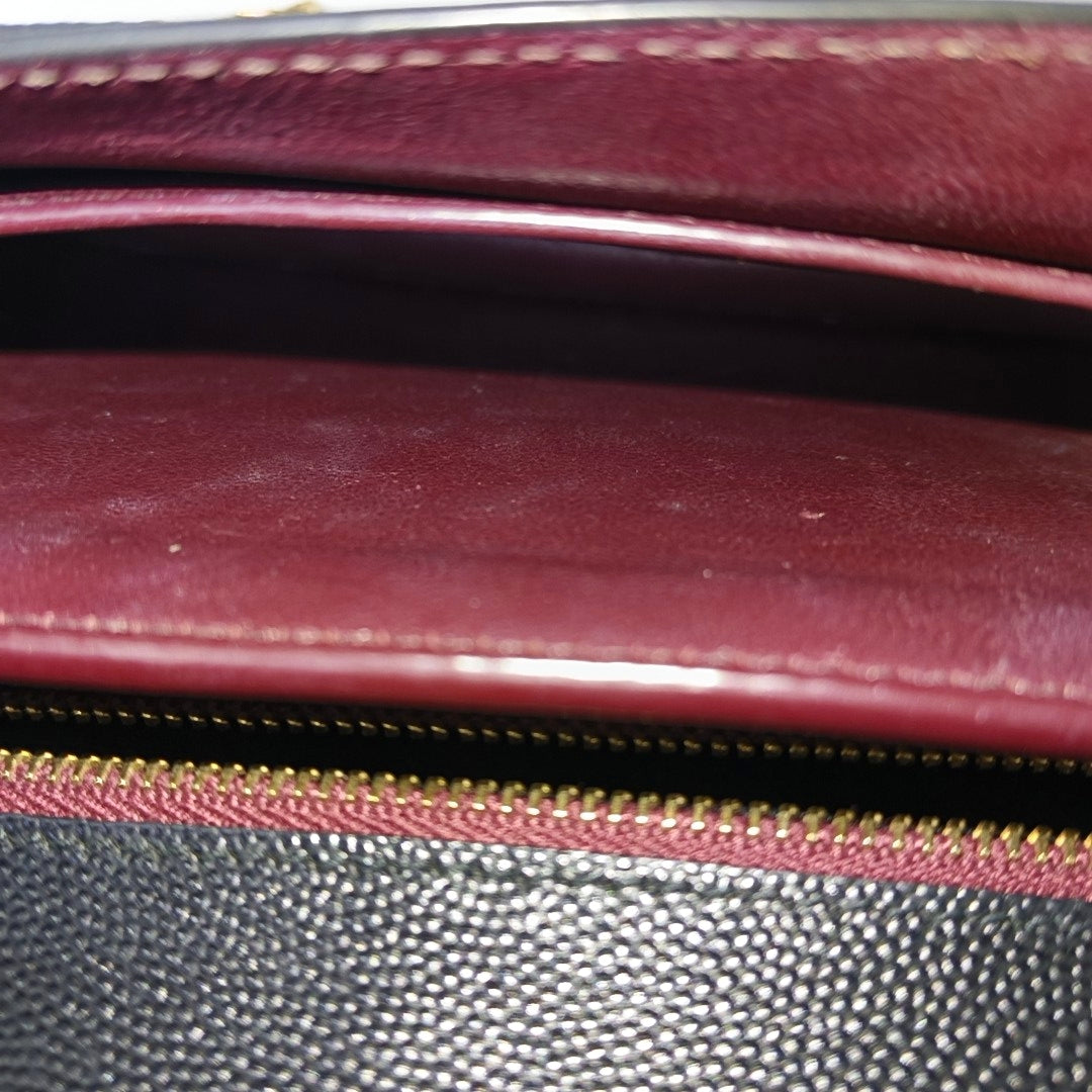 CASSANDRA Calfskin Black