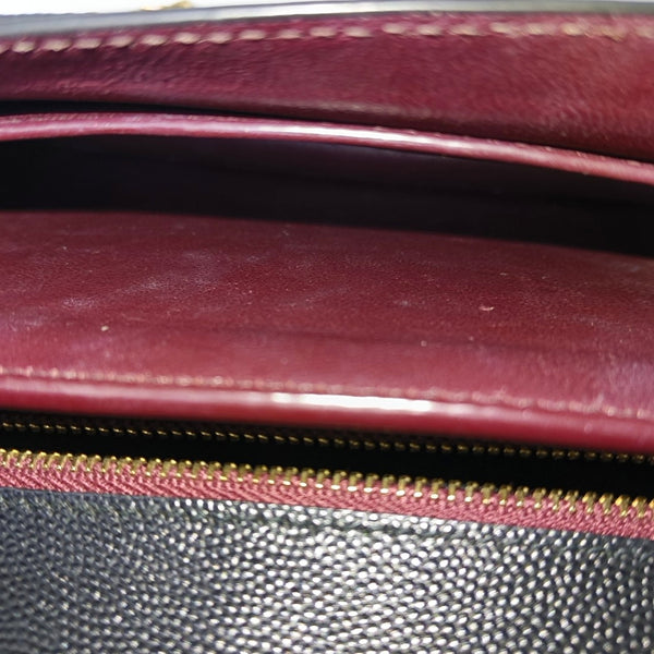 CASSANDRA Calfskin Black