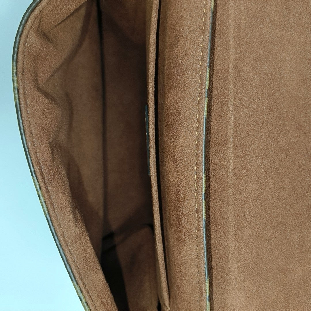 Authenticated pre-owned  Locky BB Monogram Coated Canvas Brown - Shoulder Bag at Looply