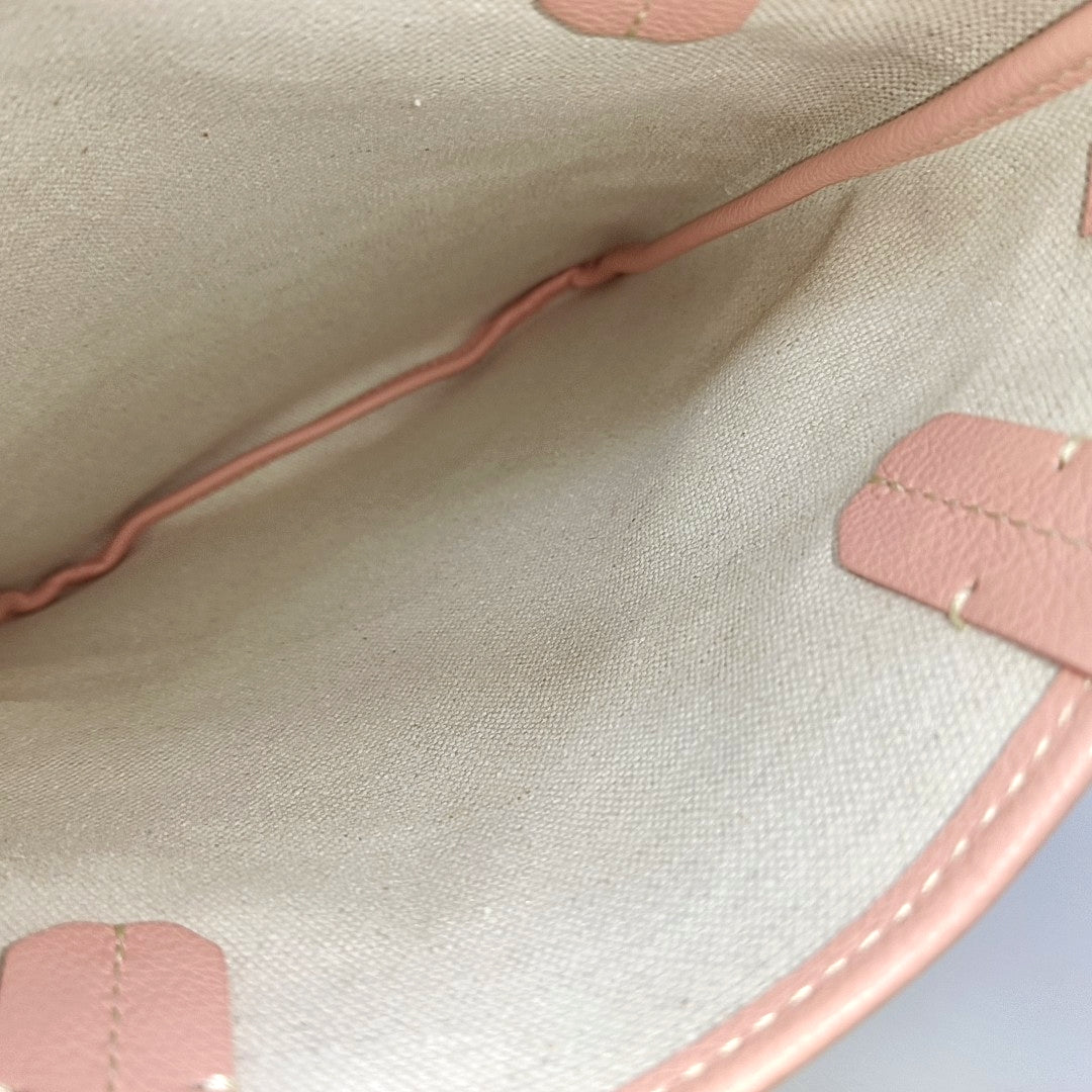 Poitiers Coated Canvas Pink