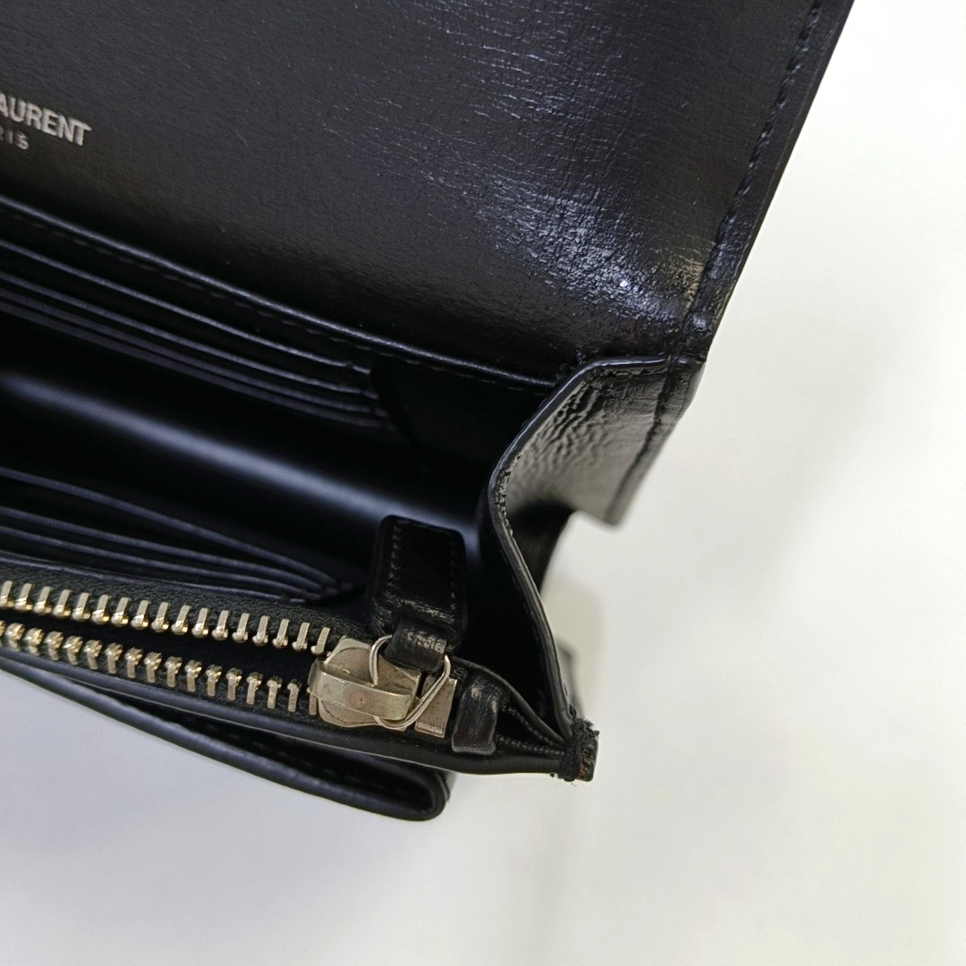 Authenticated pre-owned  Sunset Calfskin Black - Handbags at Looply