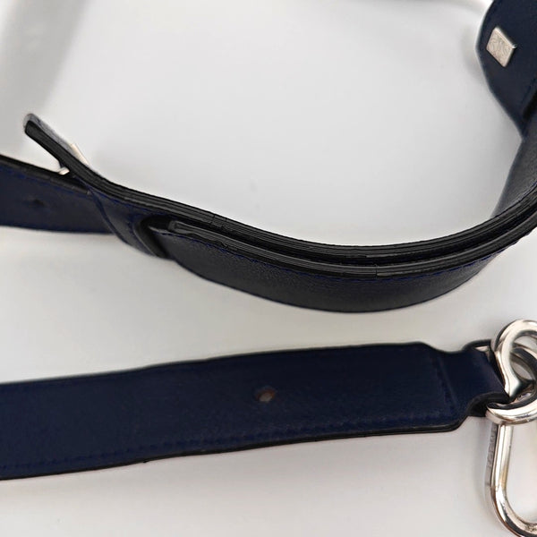 Authenticated pre-owned  Puzzle Small Calfskin Blue - Shoulder Bag at Looply