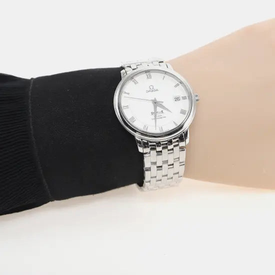 DE VILLE 36.5mm Silver Automatic Watch