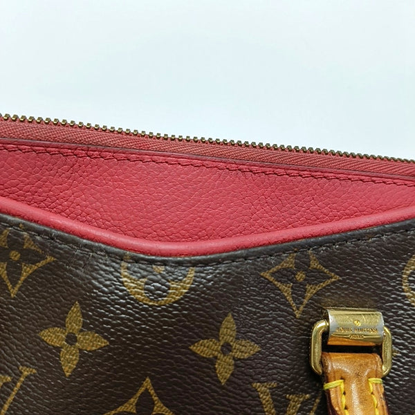 Authenticated pre-owned  Pallas BB Monogram Coated Canvas Brown - Shoulder Bag at Looply
