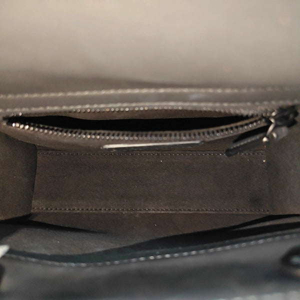 Lady Dior Mini Cannage Calfskin Black