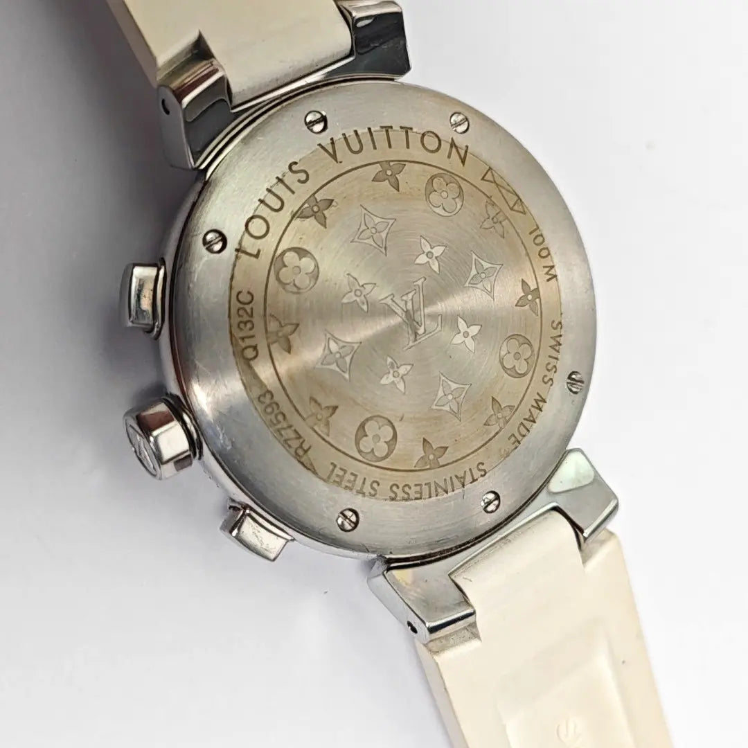 TAMBOUR 34mm White Quartz Watch