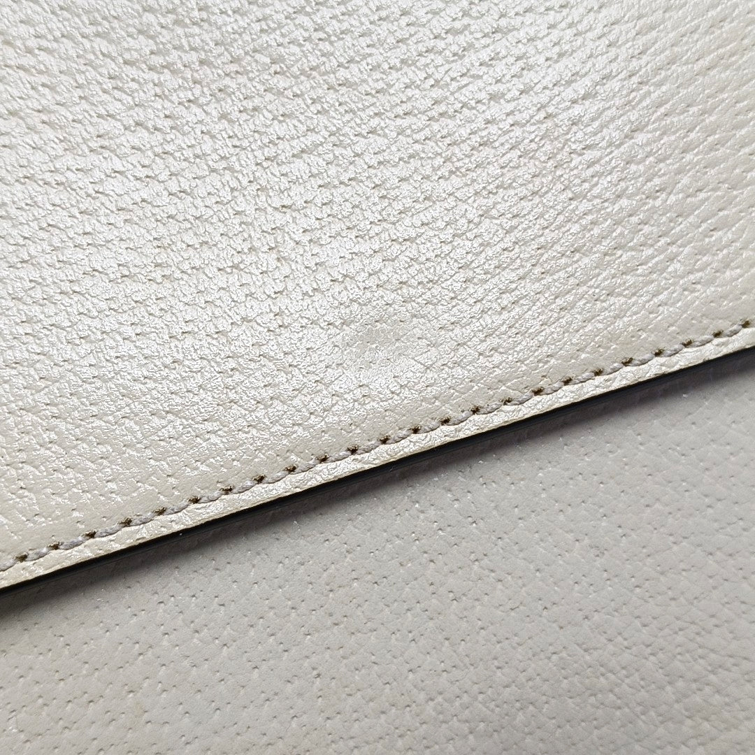 Authenticated pre-owned  Dionysus Super Mini Calfskin White - Shoulder Bag at Looply