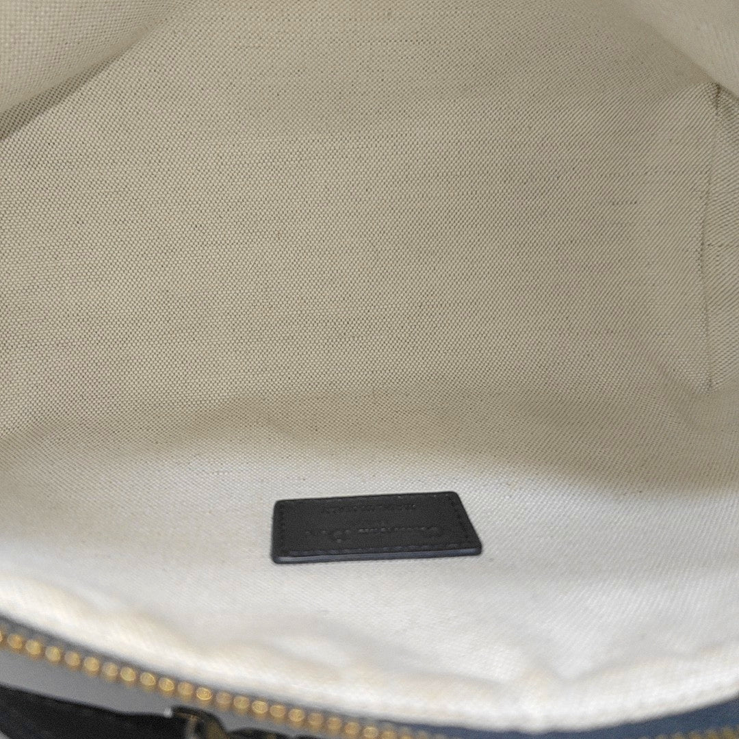 Travel Kit Oblique Canvas Blue