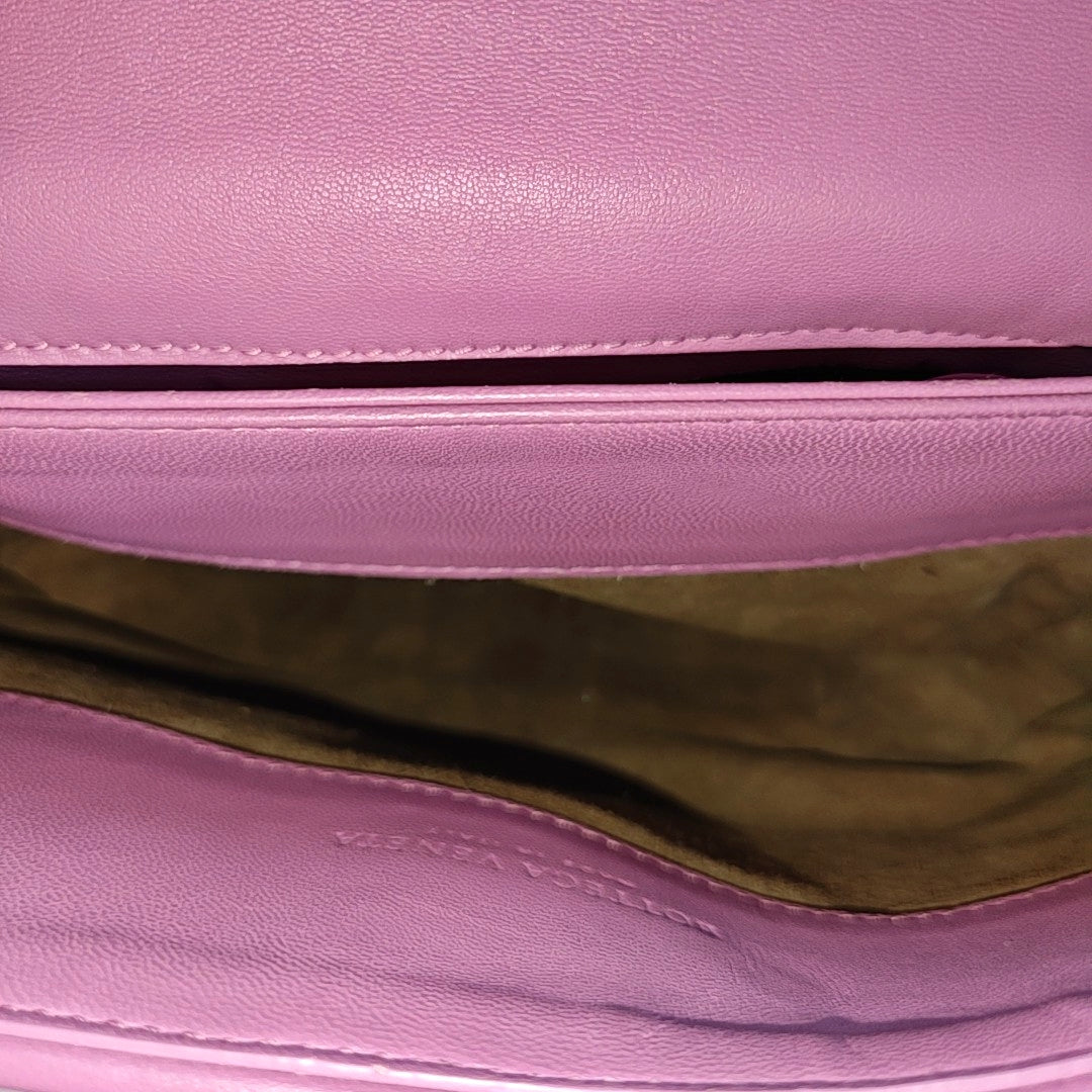 Authenticated pre-owned  Olimpia Small Lambskin Pink - Shoulder Bag at Looply