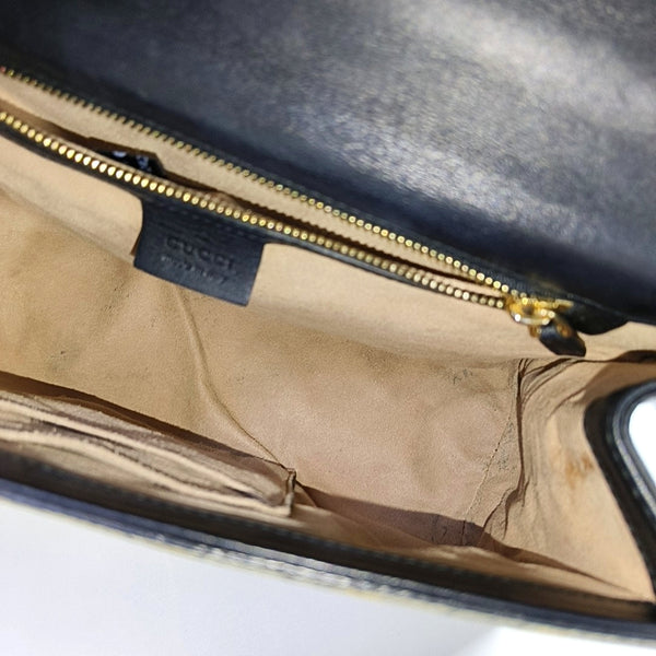Authenticated pre-owned  Padlock Small Monogram Coated Canvas Beige - Shoulder Bag at Looply