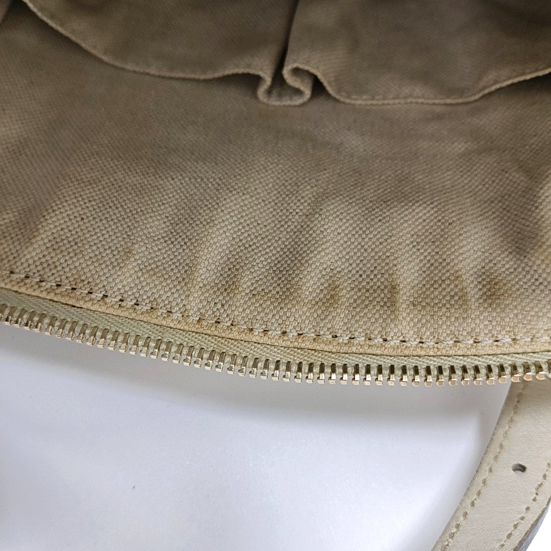 Authenticated pre-owned  Microguccissima Calfskin White - Shoulder Bag at Looply