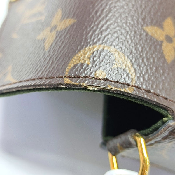 Authenticated pre-owned  Félicie Monogram Coated Canvas Brown - Crossbody Bag at Looply