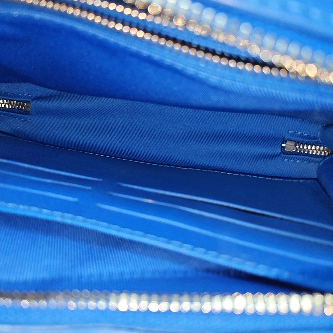 WALLET TRUNK Monogram Coated Canvas Blue
