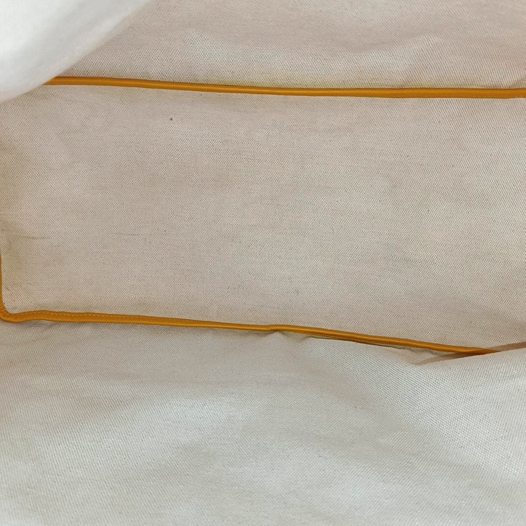 Authenticated pre-owned  Saint Louis GM Coated Canvas Yellow - Top Handle Bag at Looply