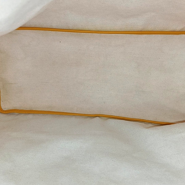 Authenticated pre-owned  Saint Louis GM Coated Canvas Yellow - Top Handle Bag at Looply
