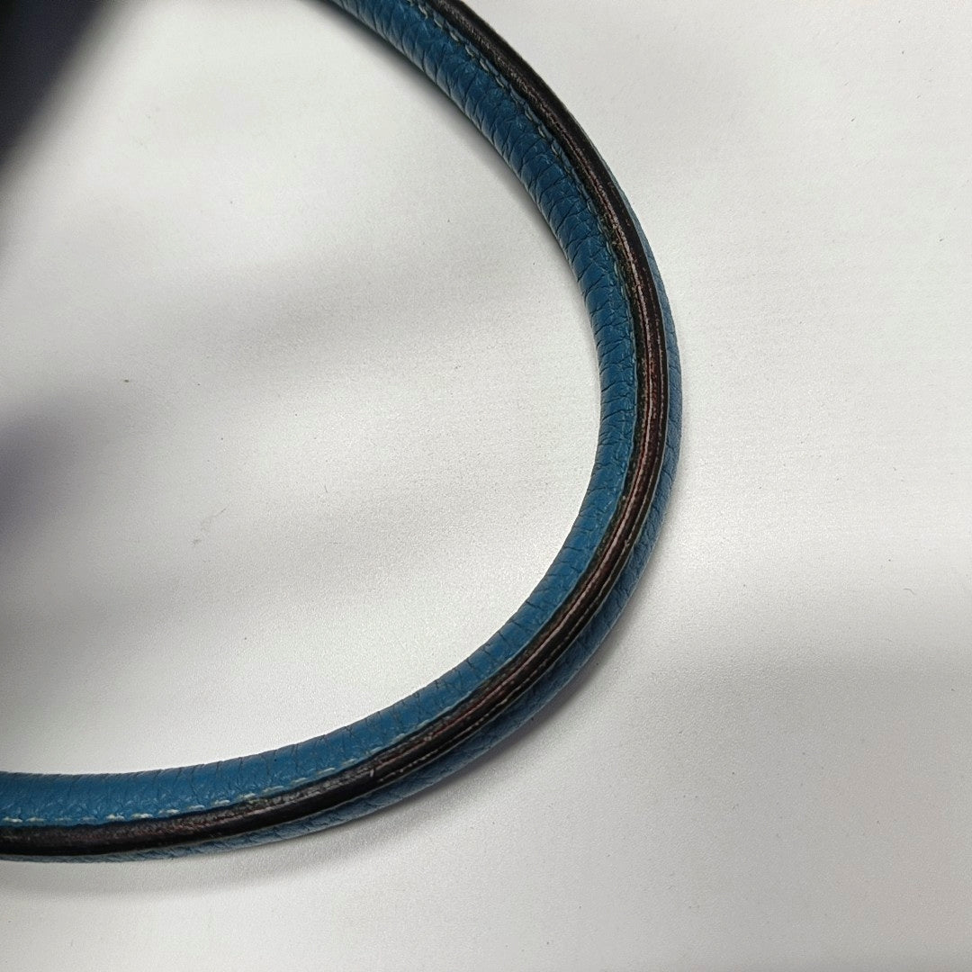 Authenticated pre-owned  Bolide 31 Clemence Blue - Shoulder Bag at Looply