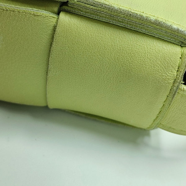 Authenticated pre-owned  Cassette Small Lambskin Yellow - Crossbody Bag at Looply