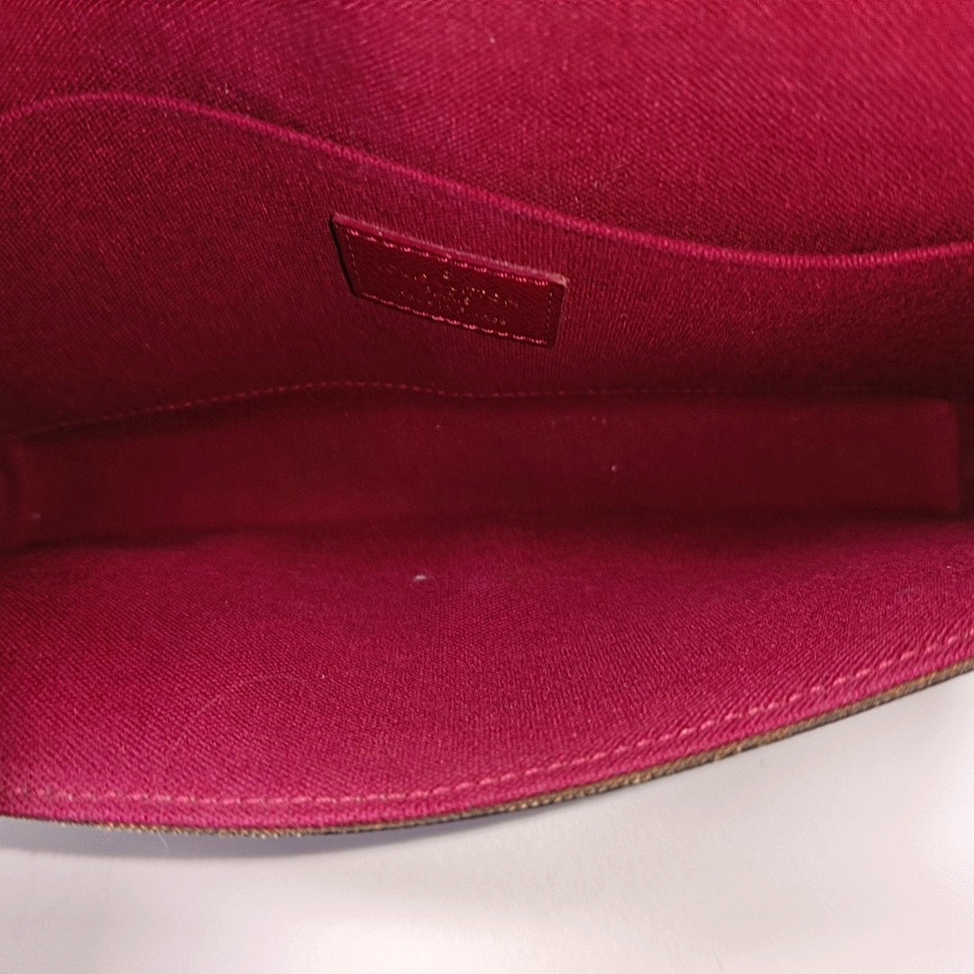 Authenticated pre-owned  Félicie Monogram Coated Canvas Brown - Shoulder Bag at Looply