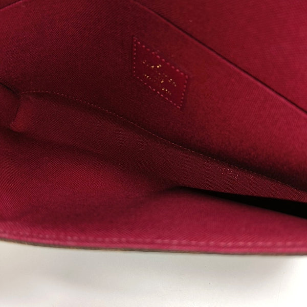 Authenticated pre-owned  Félicie Monogram Coated Canvas Brown - Crossbody Bag at Looply