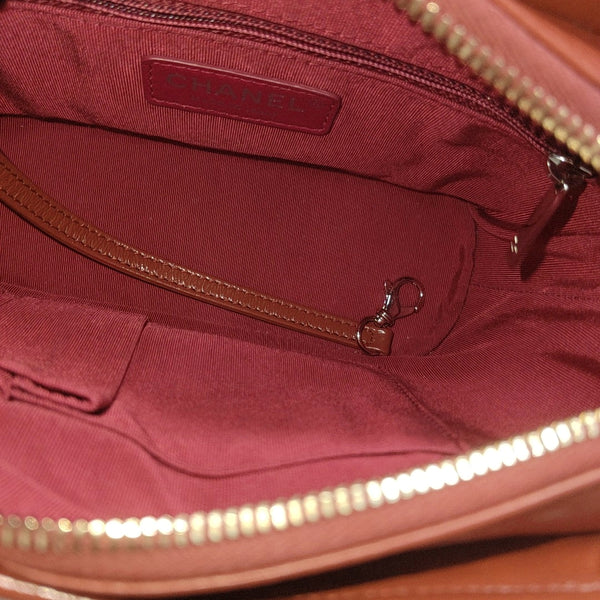 GABRIELLE Small Quilted Calfskin Red