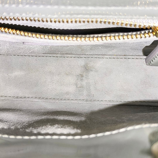 Lady Dior Mini Cannage Patent Leather Green