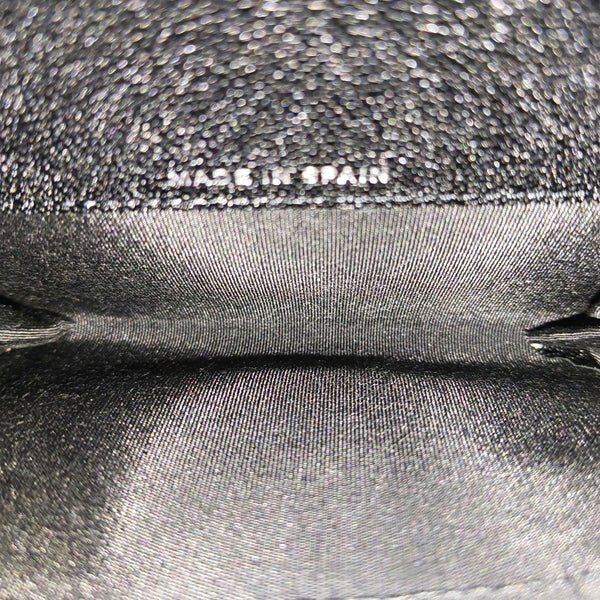 Authenticated pre-owned  Boy Chanel Quilted Grained Calfskin Black Card Holder - Card Holder at Looply